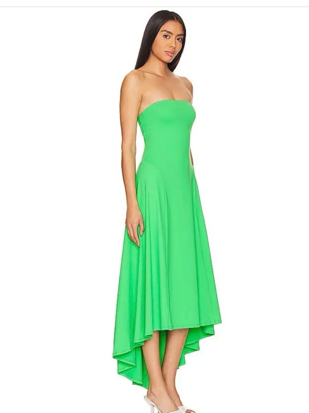 Susana Monaco strapless jersey high-low dress. Size X-Small